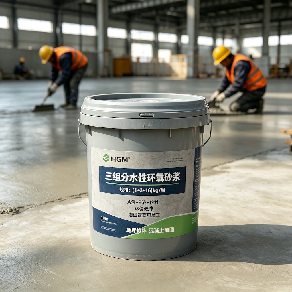 上犹三组份水性环氧砂浆